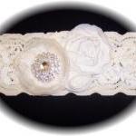 Soft Ivory Lace Wedding Garter 515